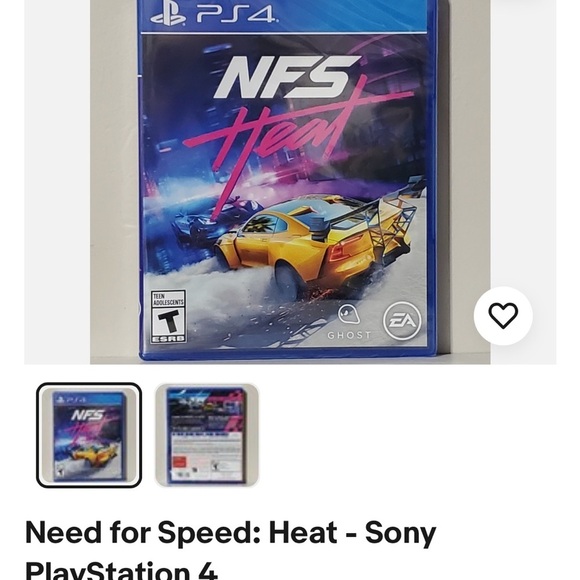 Need for speed Heat PS4 Game - Picture 4 of 4